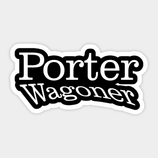 NYINDIRPROJEK - Porter Wagoner Sticker